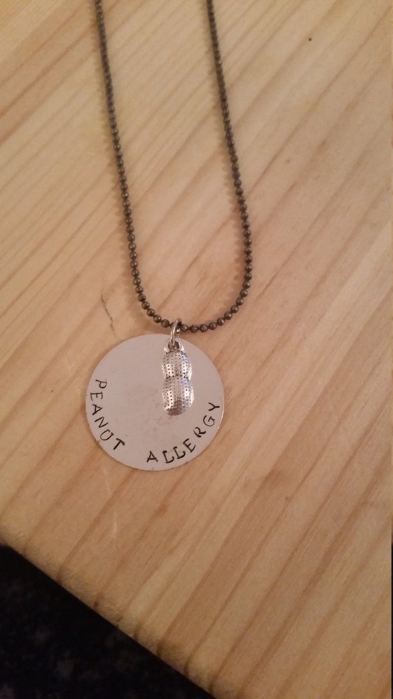 Peanut Allergy Necklace