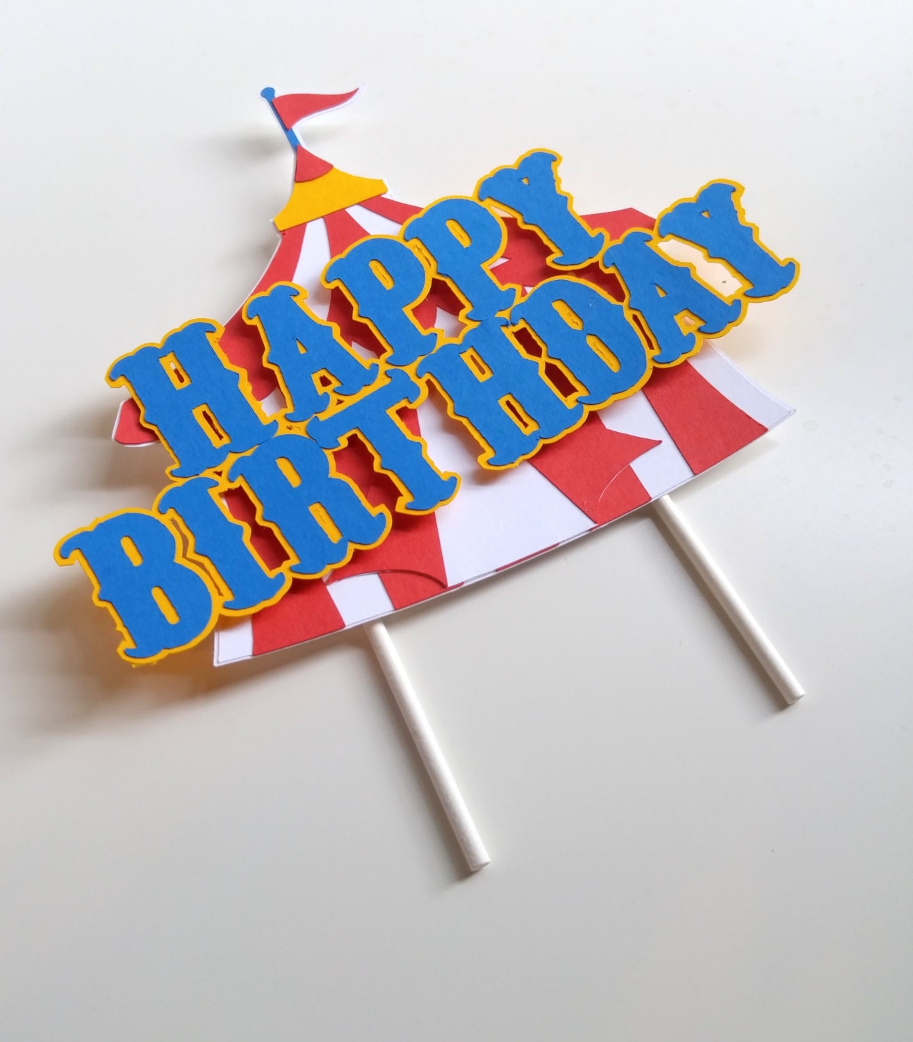  Circus  Cake  Topper  Smash Cake  Topper  Circus  Birthday 