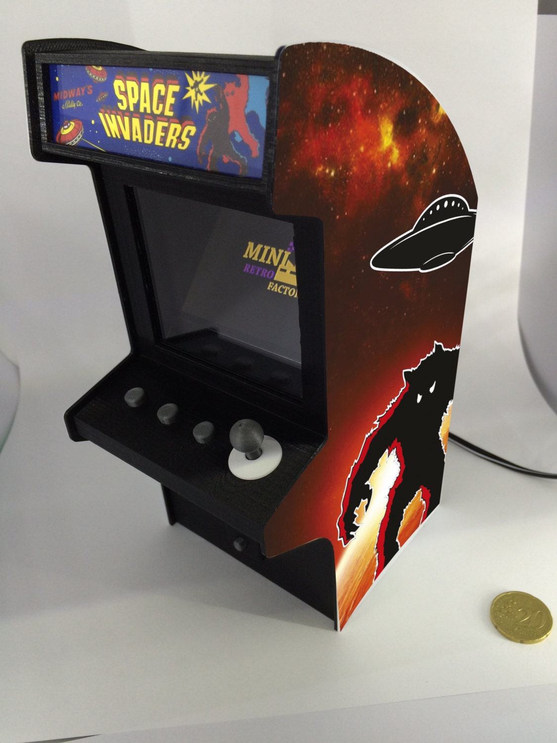 Mini Arcade Space Invaders 100 operational by MiniRetroFactory