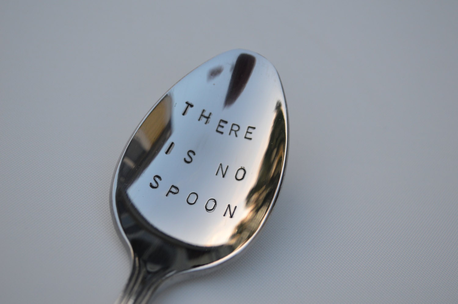 THERE is NO SPOON. Matrix inspired. Cool Father's Day