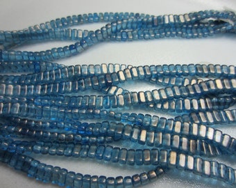 Halo-Azurite color Czechmate Bricks, 3 x 6mm, ST 365-36-29266*