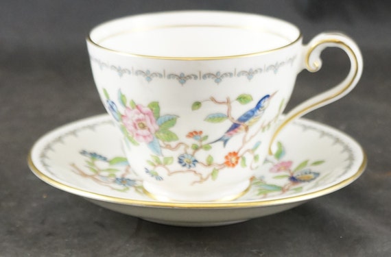 AYNSLEY Fine Bone China Cup and Saucer PEMBROKE PATTERN