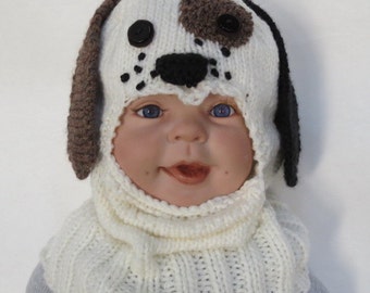 Knit dog balaclava Etsy