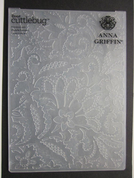 Anna Griffin Francesca Lace Embossing Folder