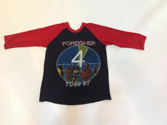 foreigner 4 shirt