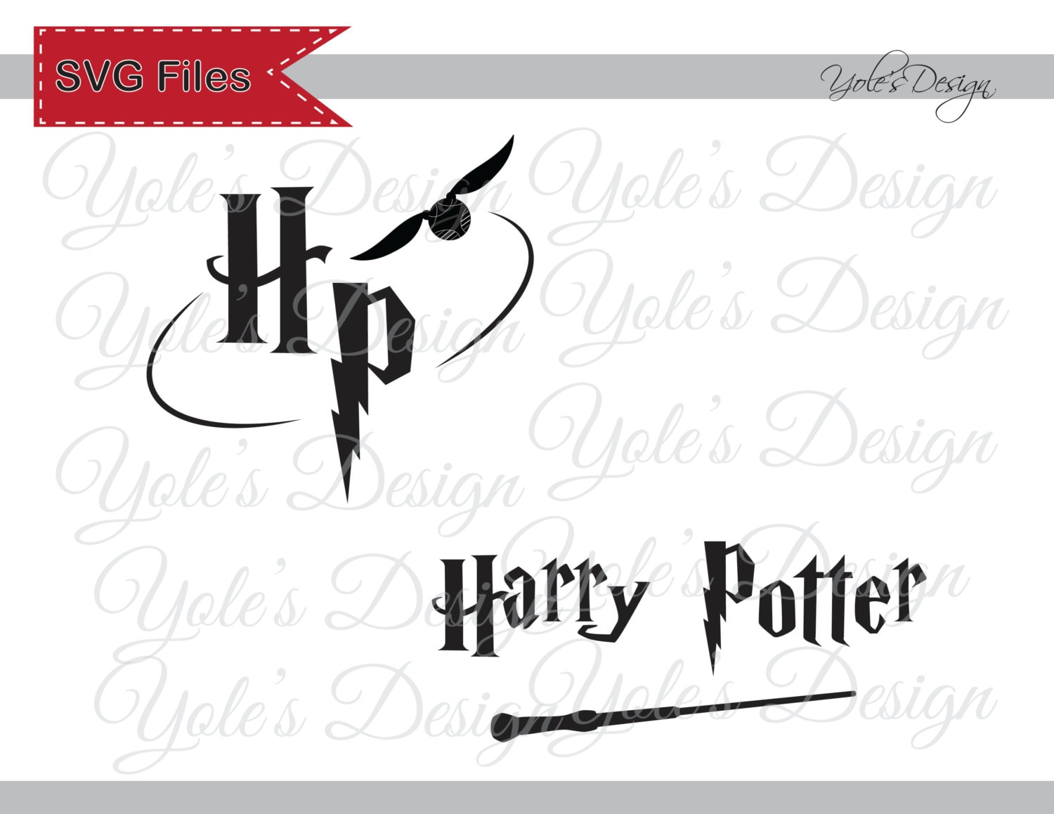 INSTANT DOWNLOAD Harry Potter SVG Inspired Layered by YoleDesign