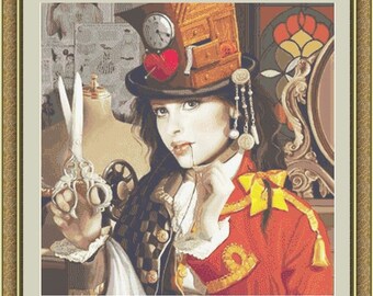 Needlewomen, Cross Stitch Pattern in PDF for Instant Download
