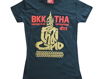 TepThaiTewa : Buddha Love Thailand Women's T-Shirt