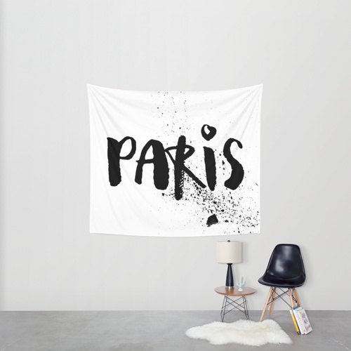 Paris Tapestry Paris Wall Tapestry Paris Decor by MyModernAbode