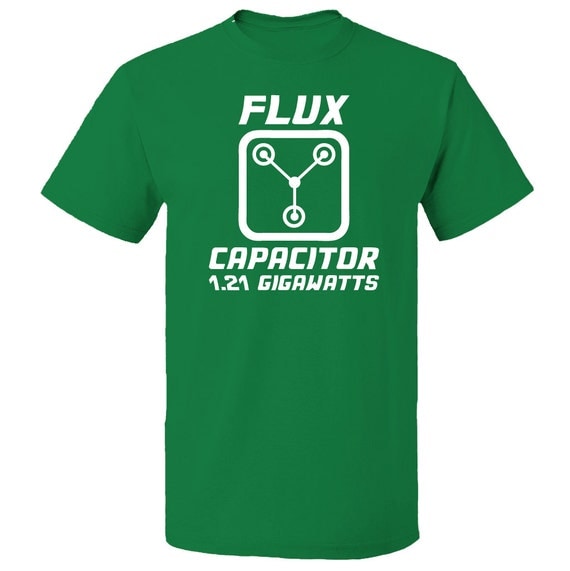 t shirt flux capacitor