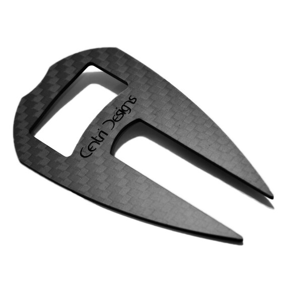 Carbon Fiber Golf Divot Tool Opener
