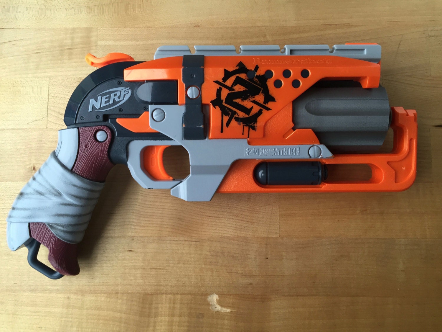 Nerf Hammershot 7-dart cylinder GRAY USA Shipping included