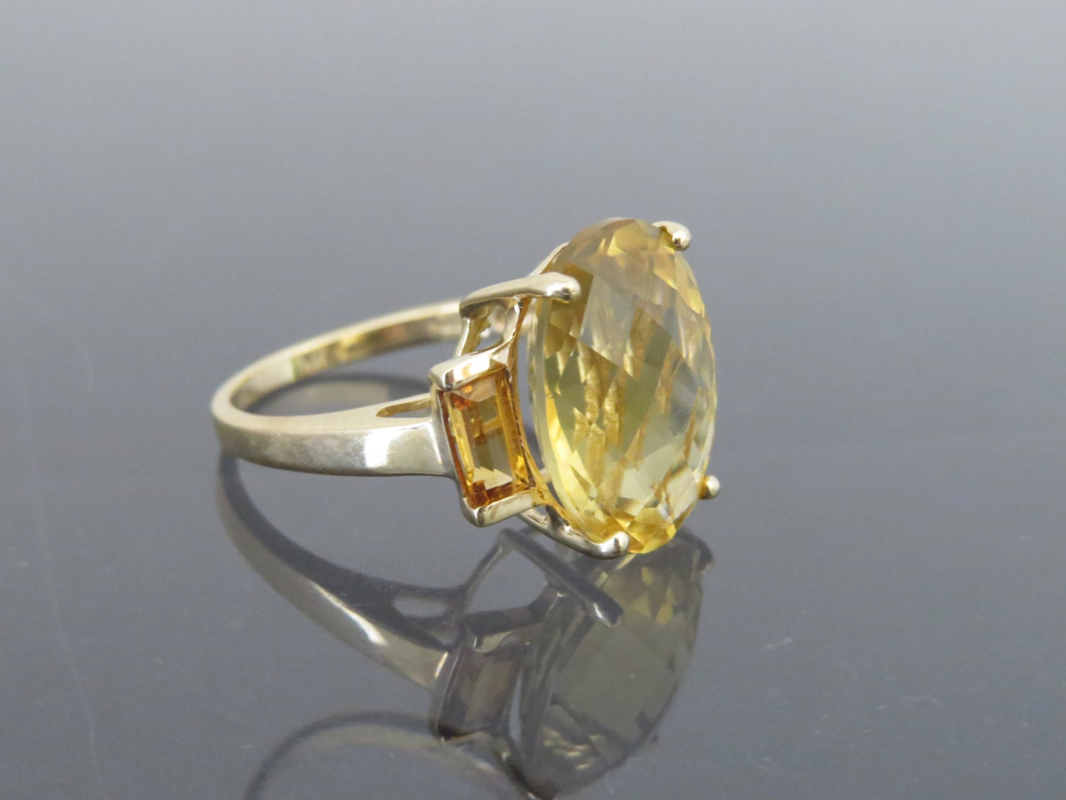 Vintage 10K Solid Yellow Gold 11.1Ct Genuine By JewelryEmpire14