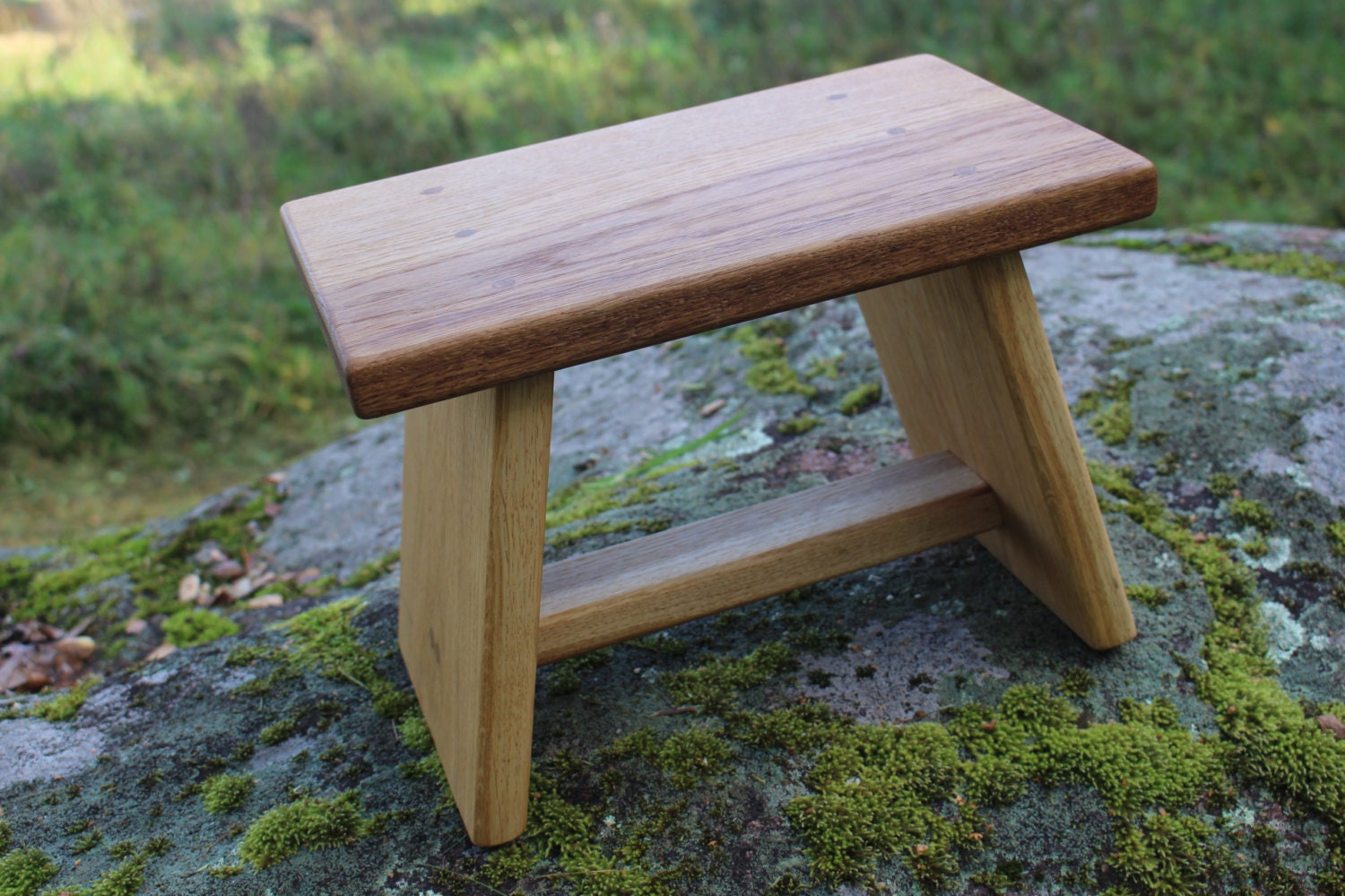 Step Stool Wooden Chair For Kids Rustic Stool Bathroom