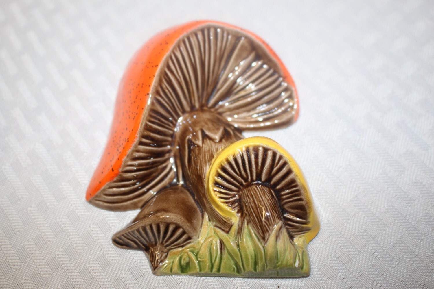 Mushroom Wall Hanging Decor 1970's