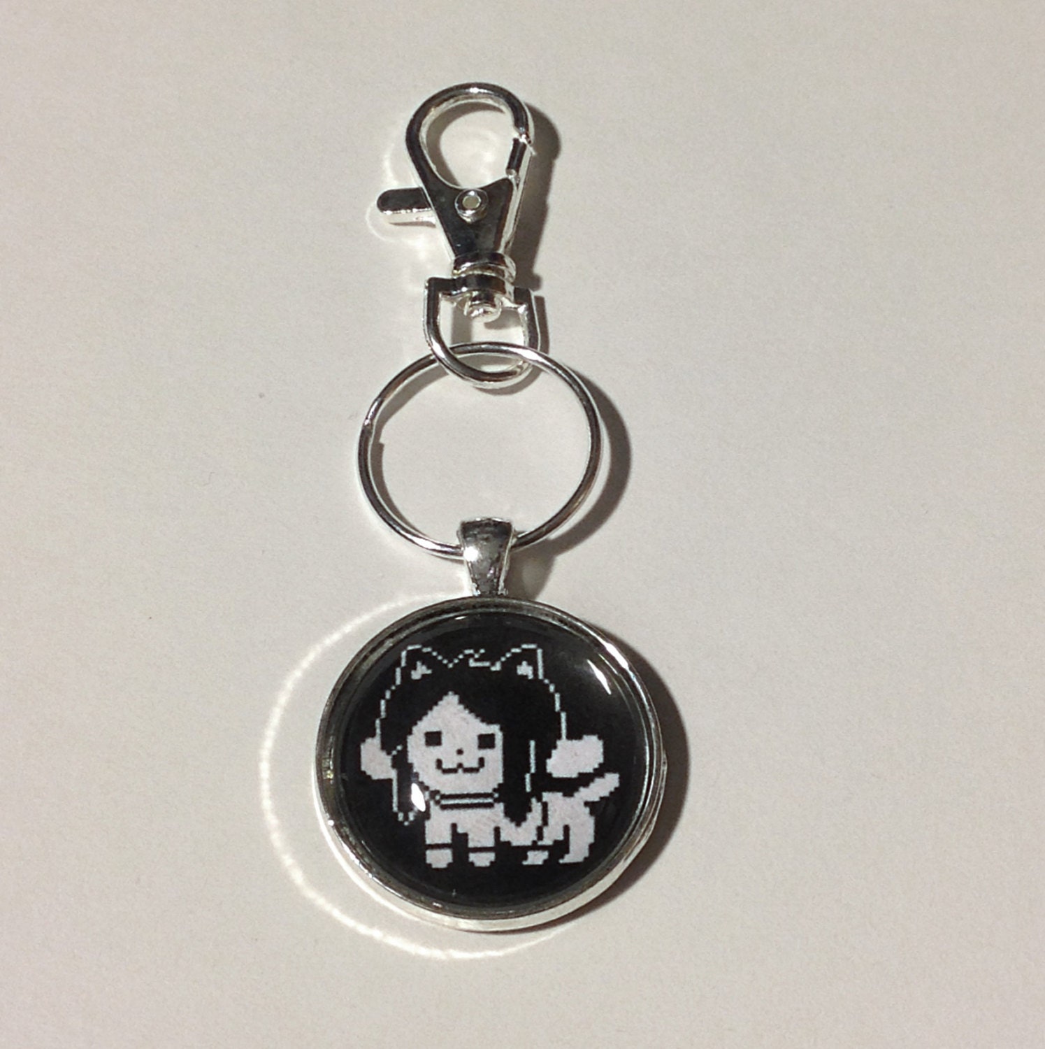 temmie keychain