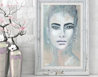 Elisabeth, print of Orinal oil painting, fine art print