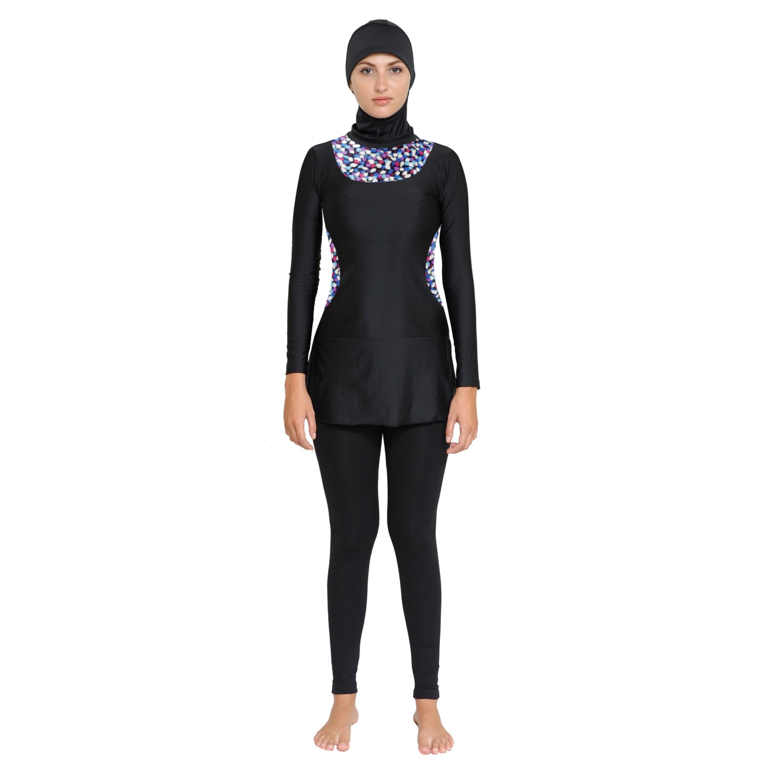 Ladies Modest Swimsuits Women Three Piece Swimwear by PadillaStore