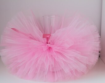 pink tutu- baby pink tutu- tutu skirts- pink tutu skirts- toddler tutus- birthday girls tutus- baby tutu- handmade tutu