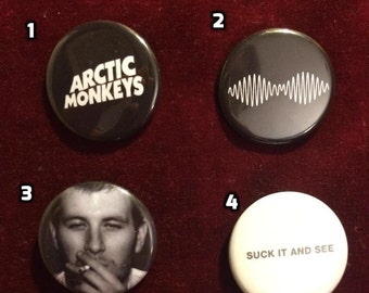 Arctic Monkeys Buttons