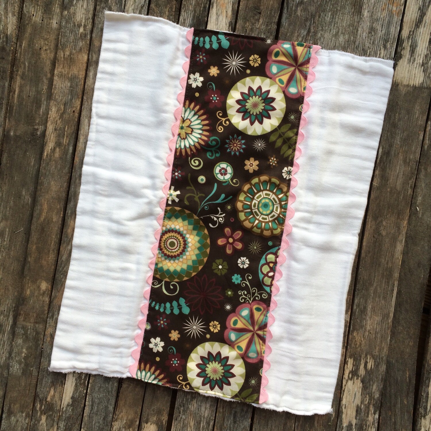 Baby Burp Cloth/Extra thick Baby Diaper Burp by YellowCanoeCrafts