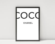 Unique coco chanel quotes related items | Etsy