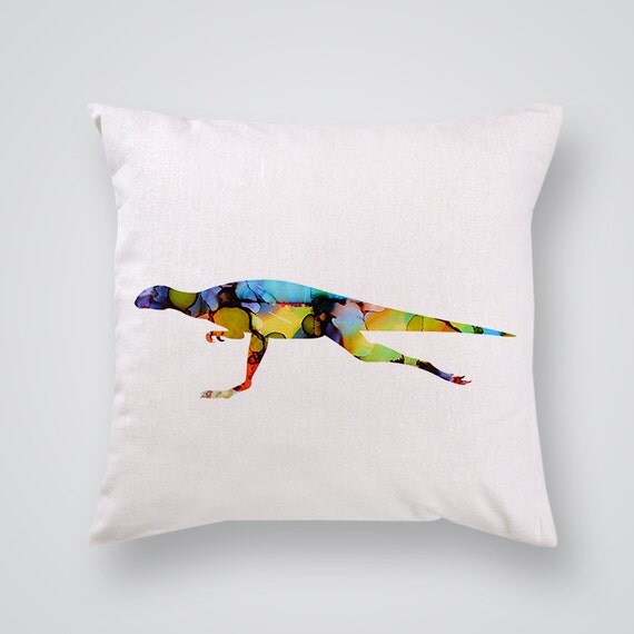 dinosaur decorative pillow