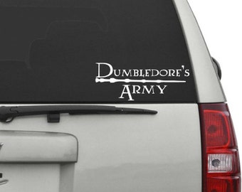 Dumbledore's Army | Harry Potter Decal | Car decal | Laptop-Tablet decal