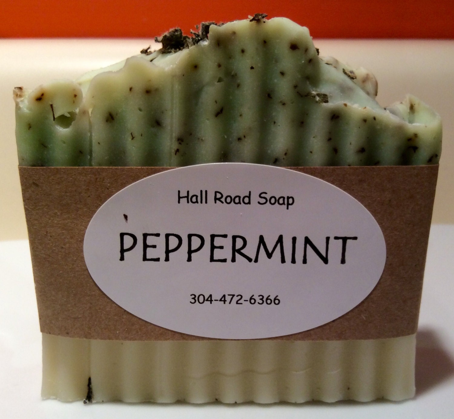 Peppermint Cold Process Lye Soap