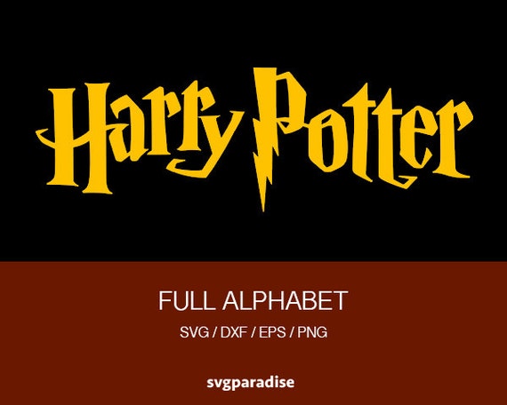 Harry Potter Alphabet Svg Harry Potter Font Alphabet Wizard