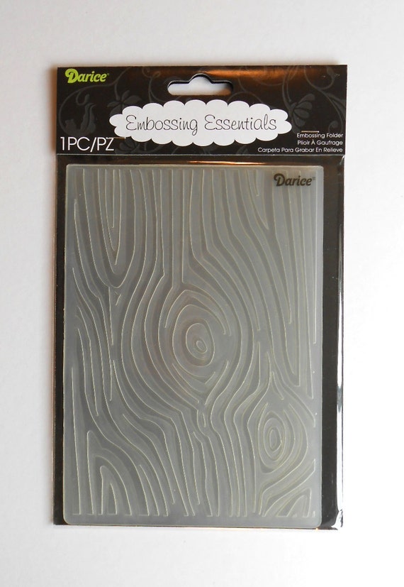 Embossing Essentials Darice Wood Grain Embossing