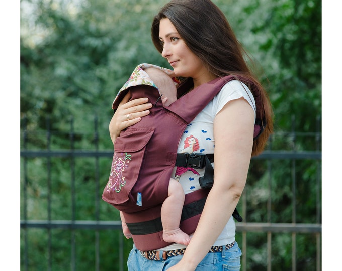 Cotton Buckle Baby Carrier, Baby Carrier Hood, Toddler Carrier, Cotton Baby Carrier, Buckle Baby Carrier