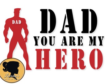 Download Dad silhouette | Etsy