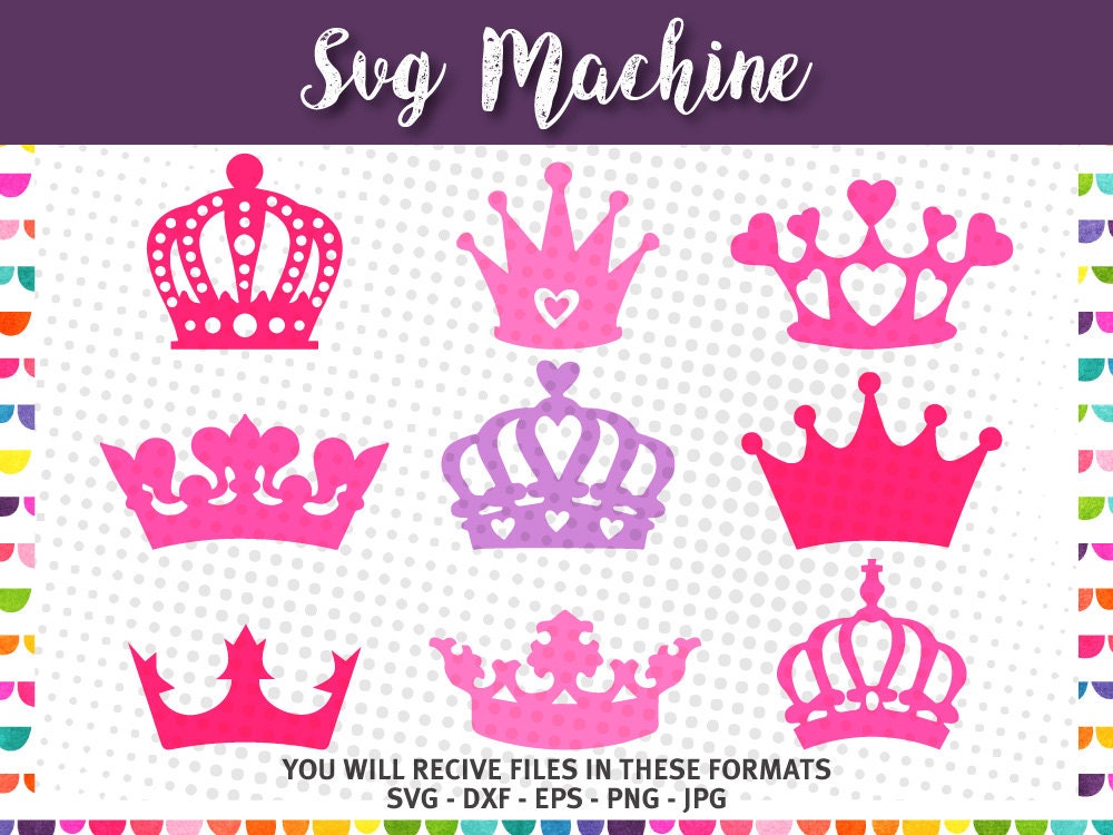 Free Free 110 Silhouette Princess Crown Svg SVG PNG EPS DXF File