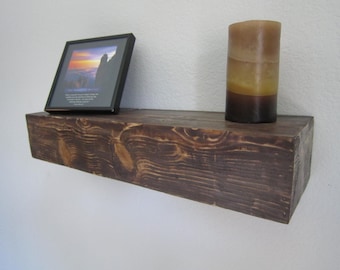 Rustic Floating Shelf, Floating Shelves, Real wood Shelves, Reclaimed Wood