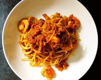 My Spice Infused Prawn Spaghetti Spice Blend, Seafood Spaghetti, Pasta Dish, Quick and Easy, Foodie Gift, No Additives, Vegan Friendly,