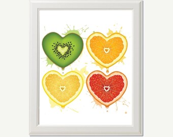 Verde rojo naranja | Etsy