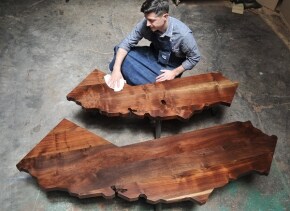 The Original California Coffee Table: Medium Size... 72"