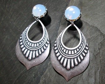 Tribal Plugs - 10g - 8g - 6g - 4g - 2g - 0g - Gothic Gauges - Made to Order Plugs