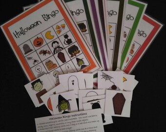 Halloween Bingo Game