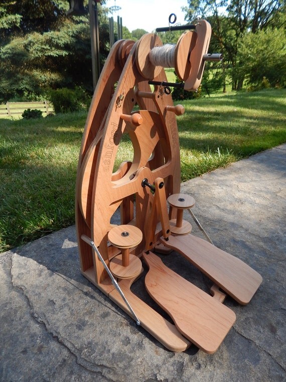 Ashford Joy 2 Spinning Wheel and Jumbo by AlpacaFarmBoutique
