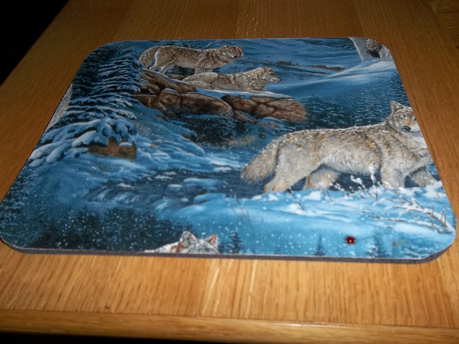 Mouse Pad Wolves Wolf Mouse Pads Desk Accessory Office