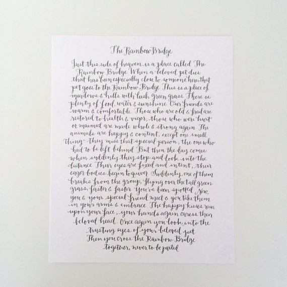The Rainbow Bridge Print