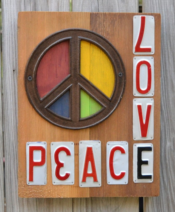 Peace Peace Sign Wall Art love
