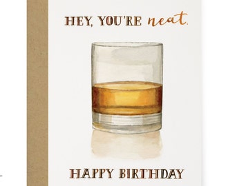 Whiskey card | Etsy
