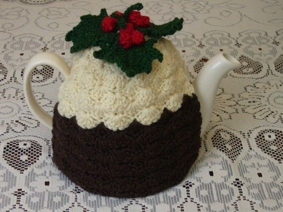 crochet pattern for pudding christmas Pattern Cup Tea Christmas for Crochet 4 6 Cosy Pudding (Instant