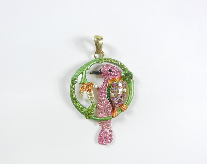 Colorful Hummingbird Pendant