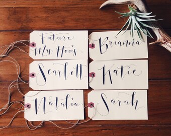 Personalized Name Tags Extra Large- Set of 10 or more
