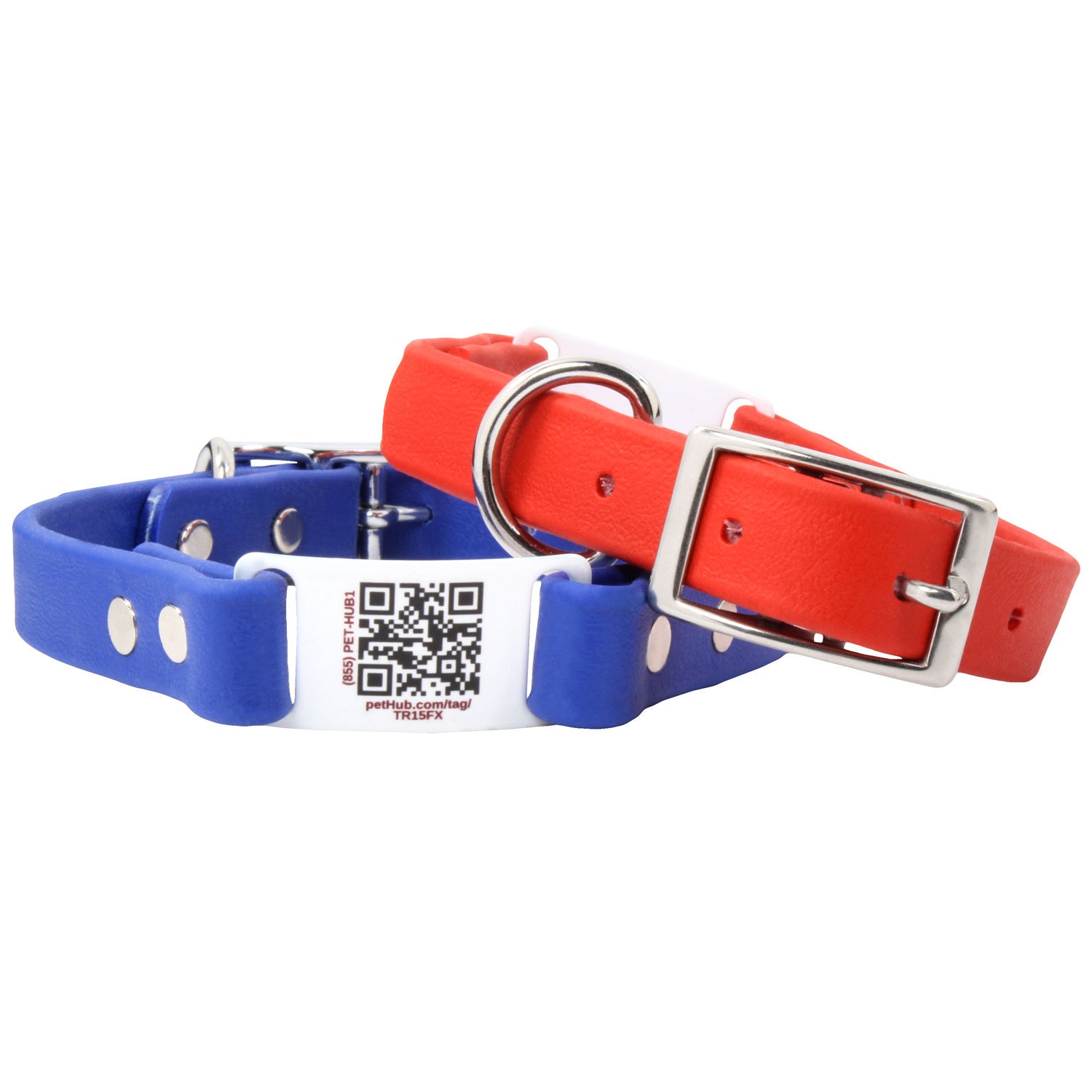 Soft Grip QR Code ScruffTag Dog Collar by dogIDs on Etsy