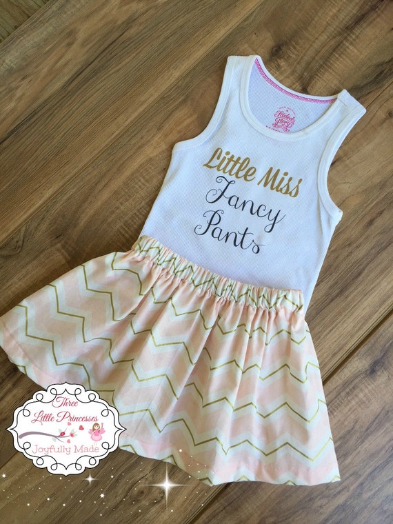 Boutique Little Miss Fancy Pants Set